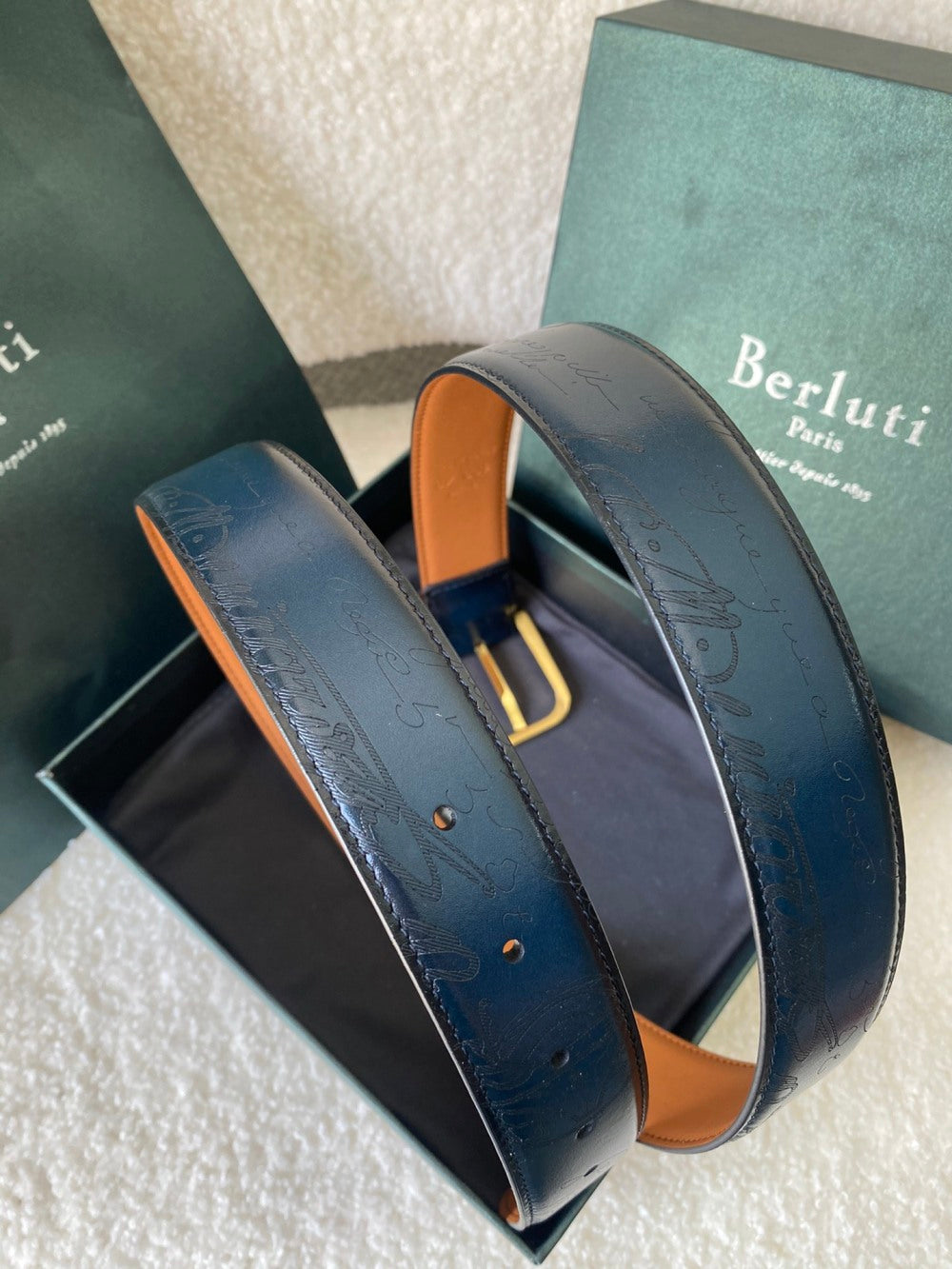 China Replica Berluti Belts 102usd Only