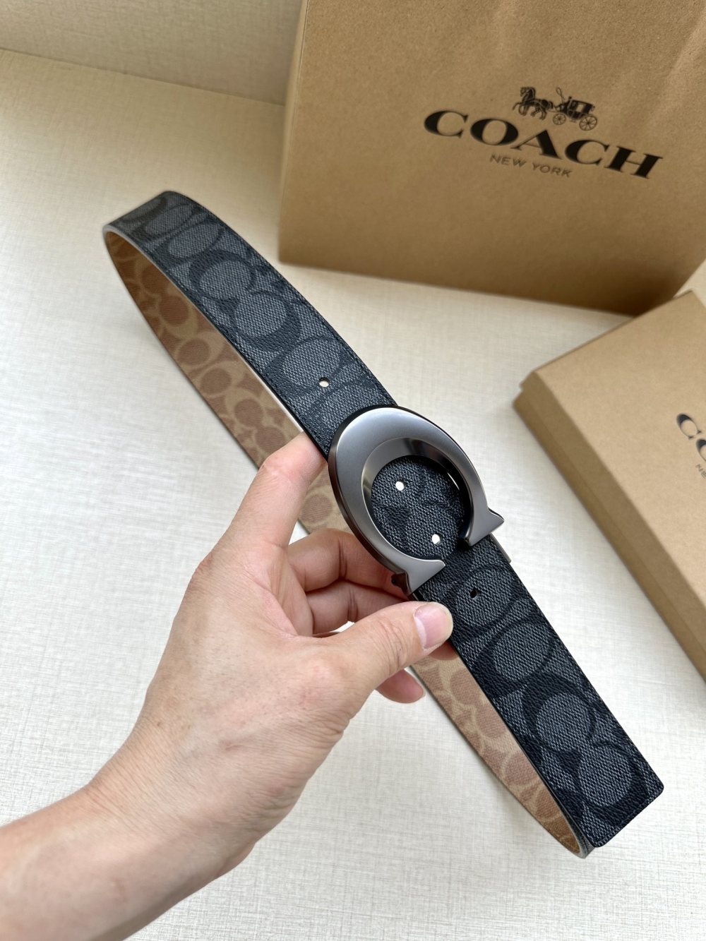 China Replica Coach Belts 57usd Only