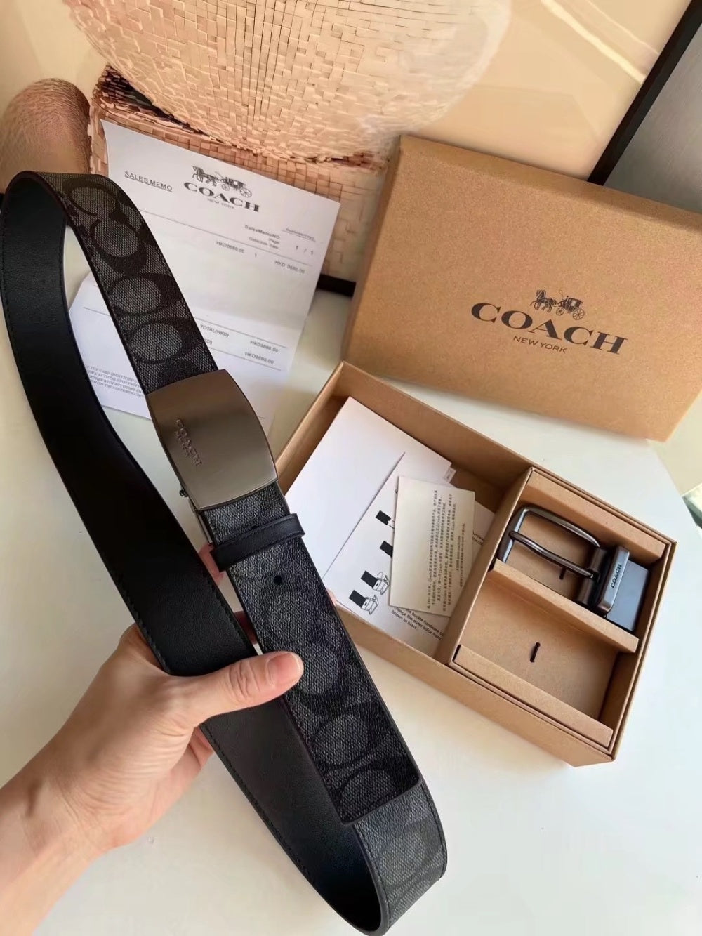 China Replica Coach Belts 51usd Only