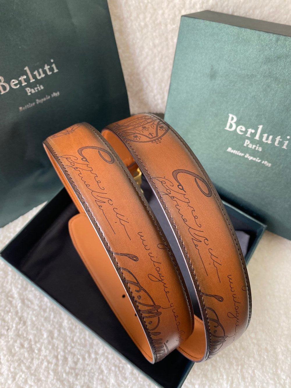 China Replica Berluti Belts 102usd Only