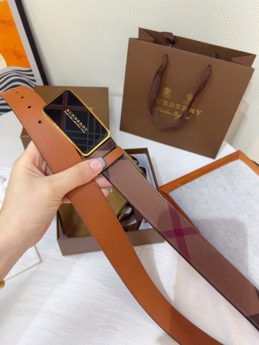 China Replica Burberry Belts 63usd Only