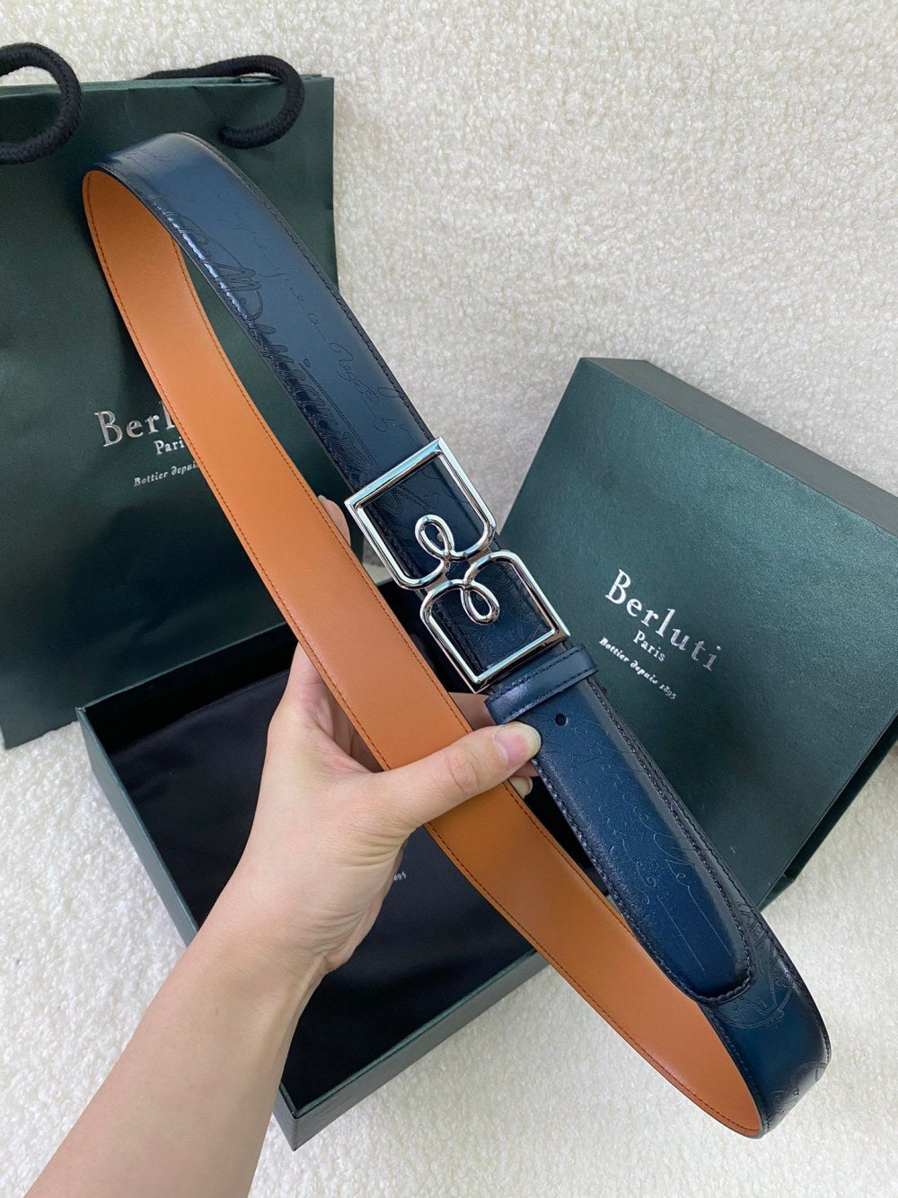 China Replica Berluti Belts 102usd Only