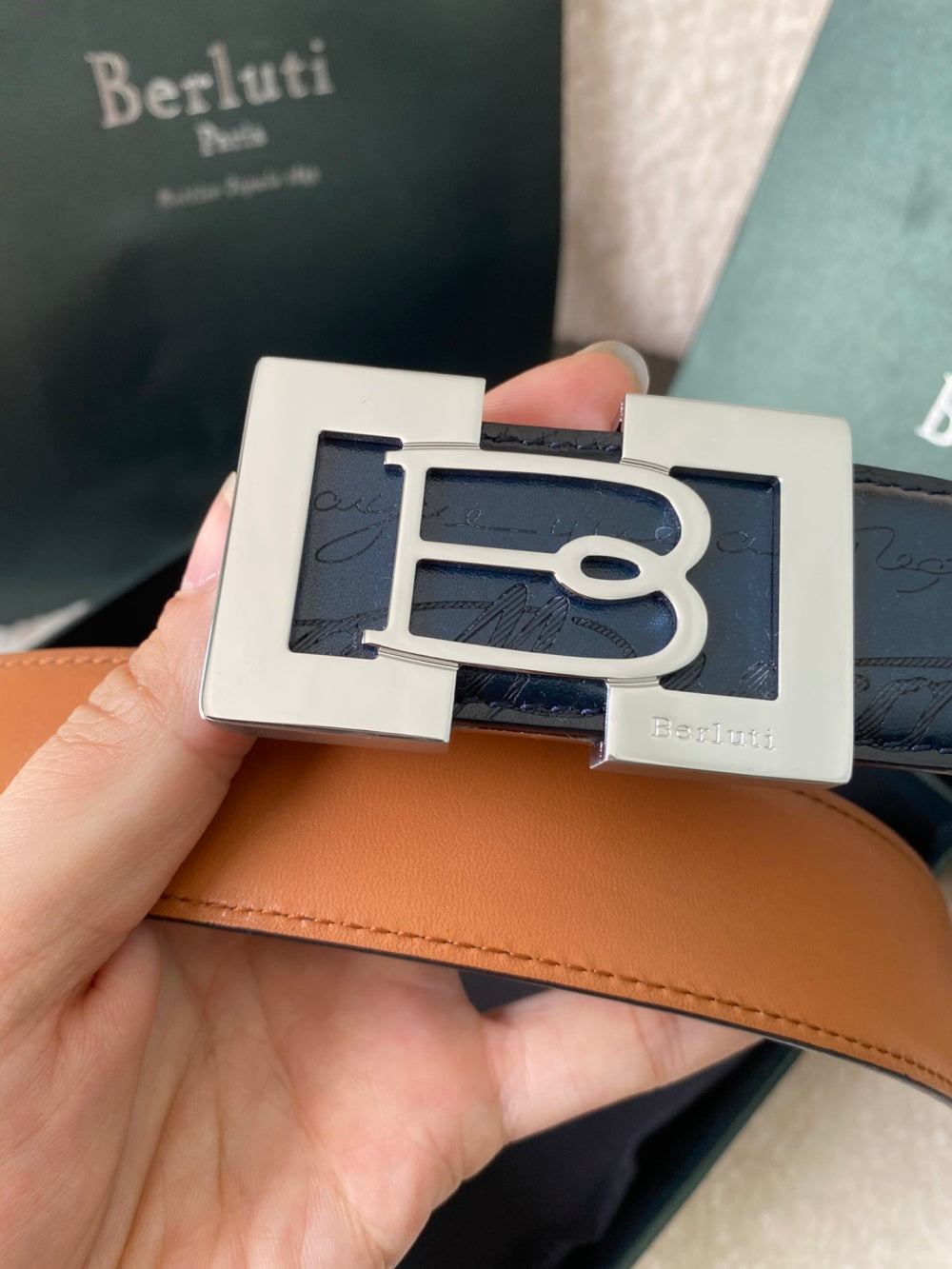 China Replica Berluti Belts 102usd Only