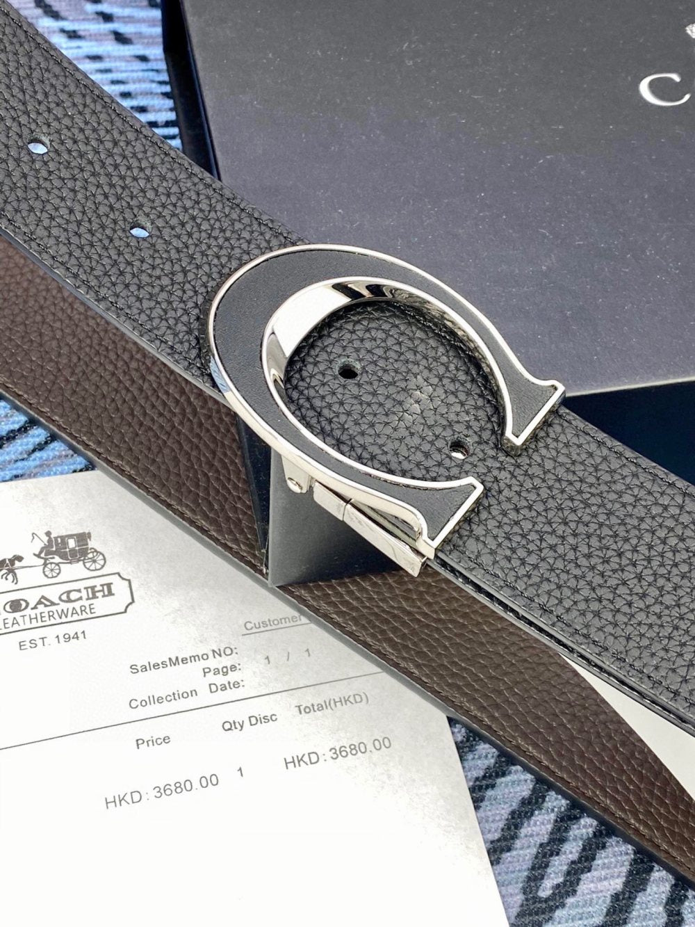 China Replica Coach Belts 51usd Only