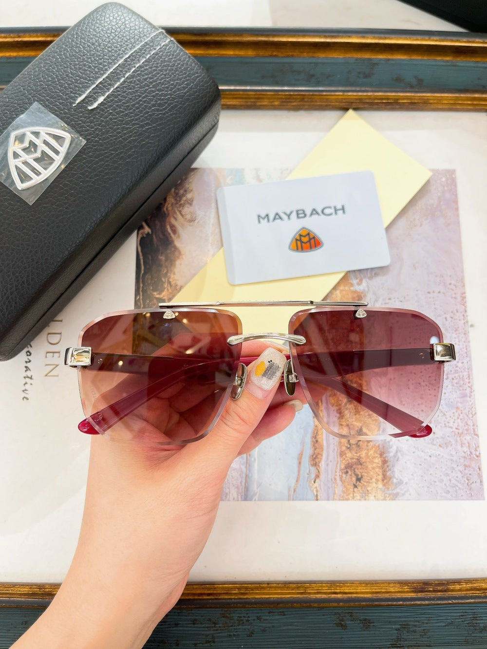 China Replica Maybach Sunglasses 63usd Only