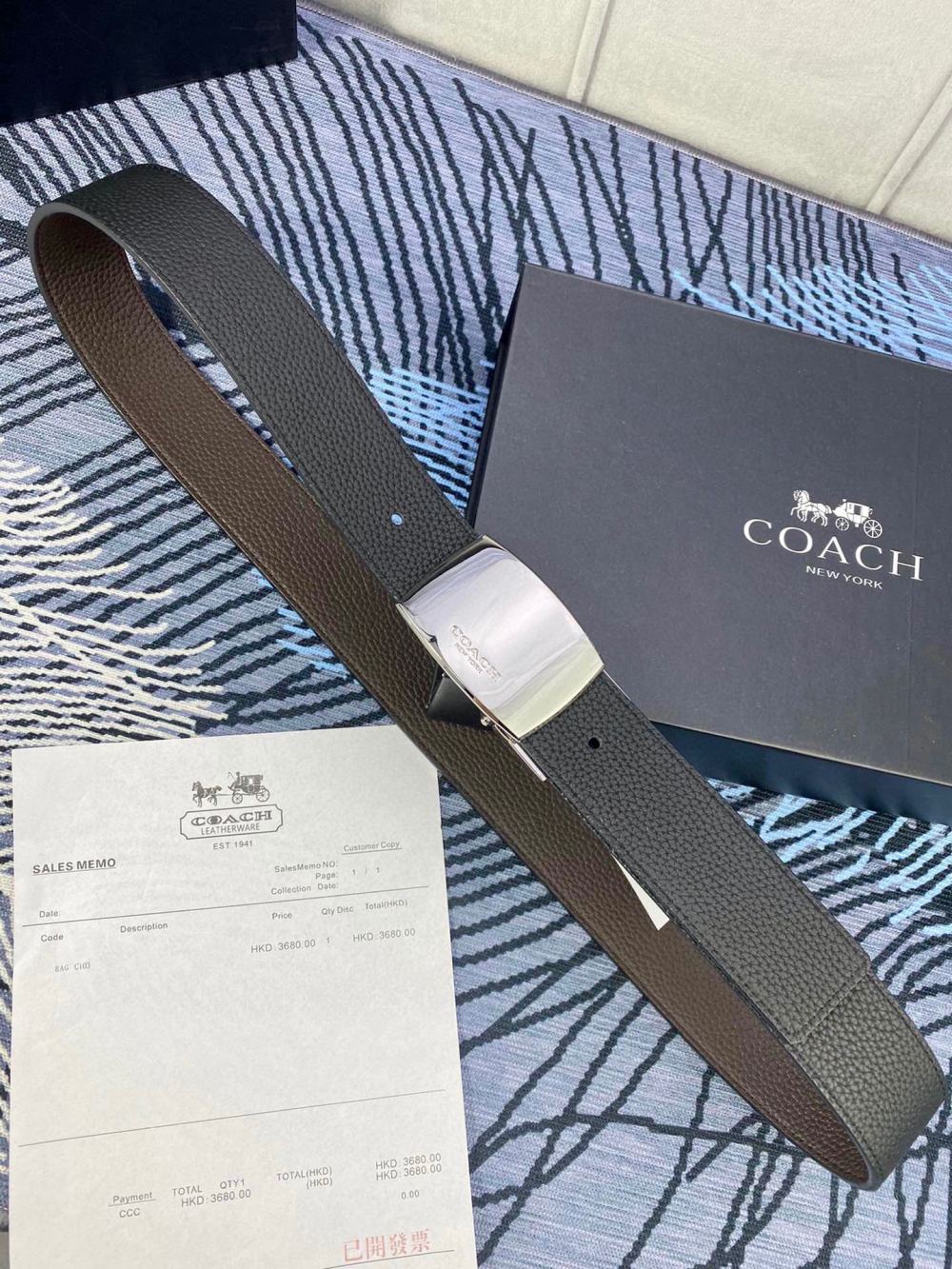 China Replica Coach Belts 51usd Only