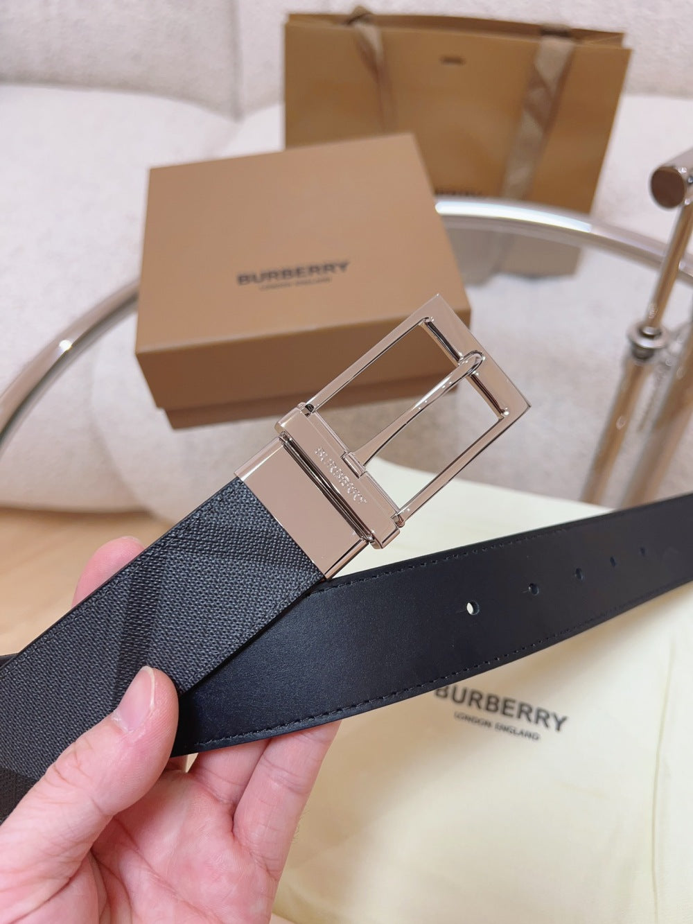 China Replica Burberry Belts 66usd Only