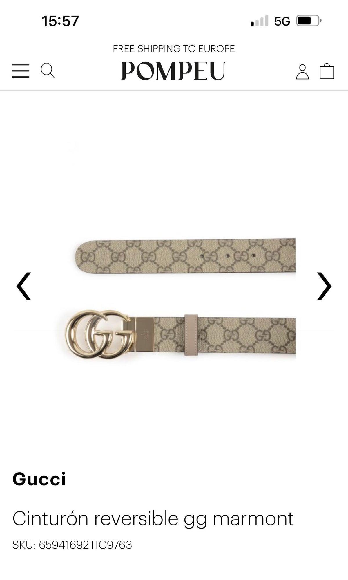 gucci belts