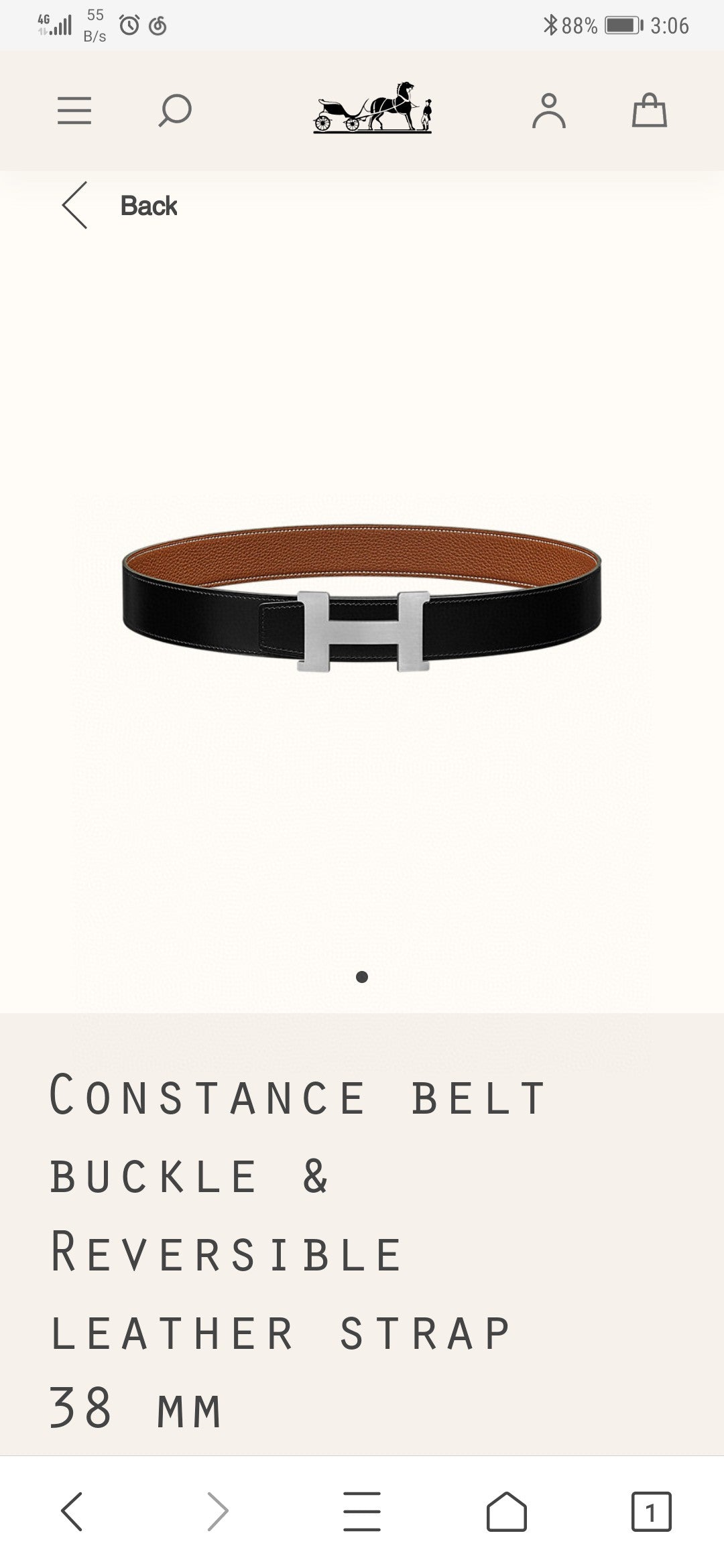 China Replica Hermes Belts 52usd Only