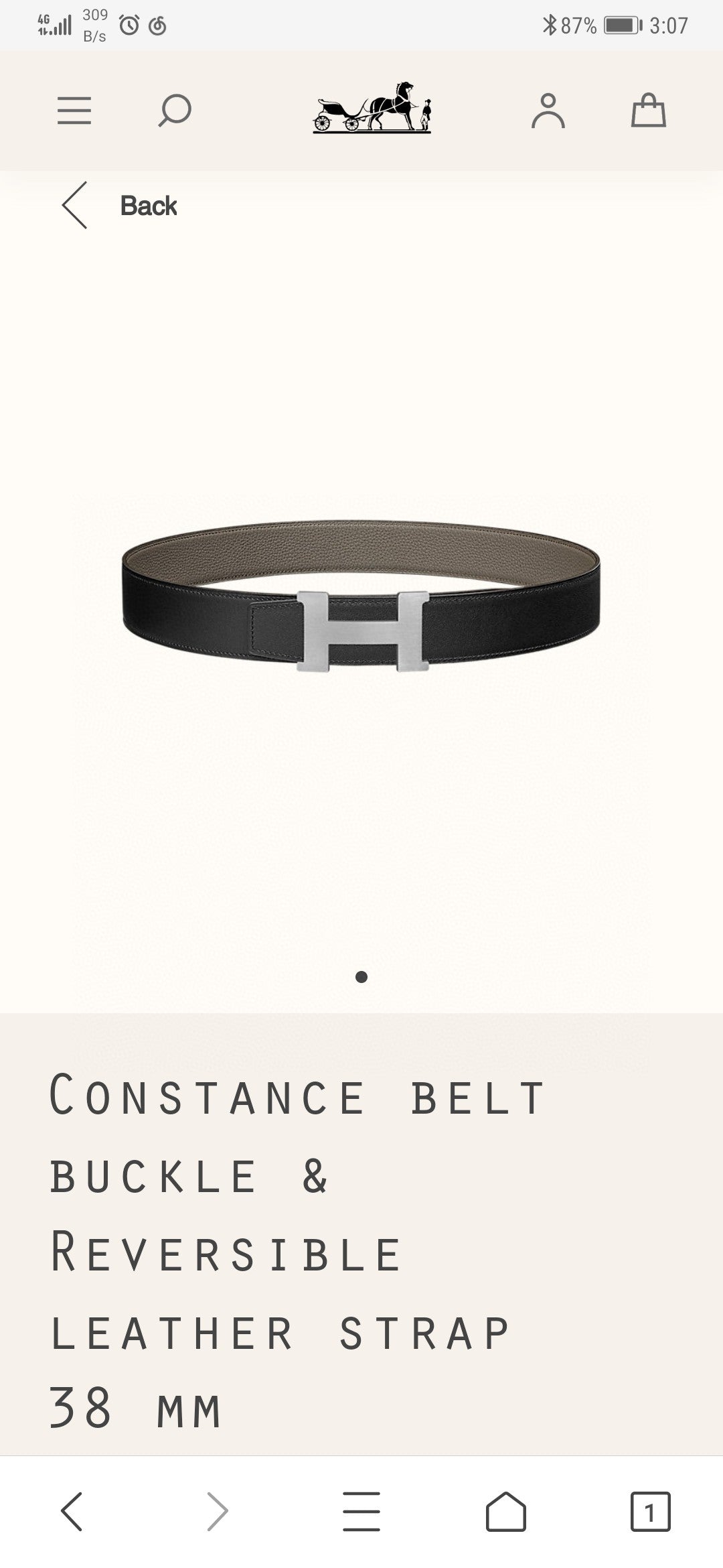China Replica Hermes Belts 52usd Only