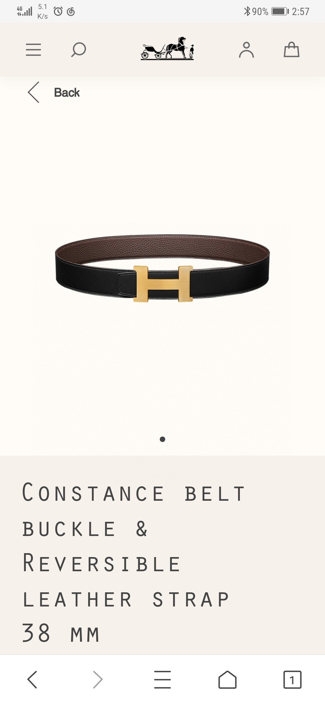 China Replica Hermes Belts 52usd Only