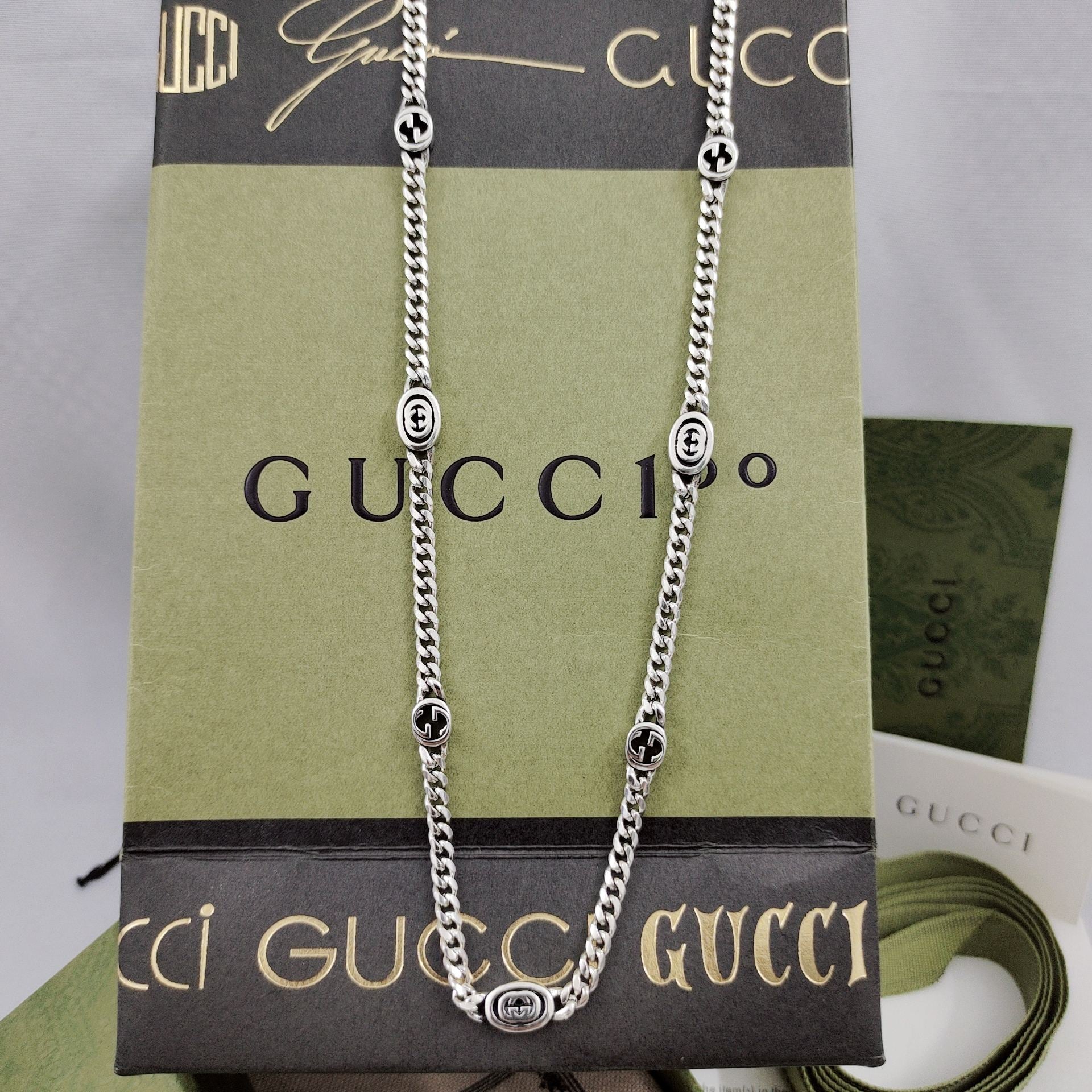 China Replica Gucci Necklaces 51usd Only