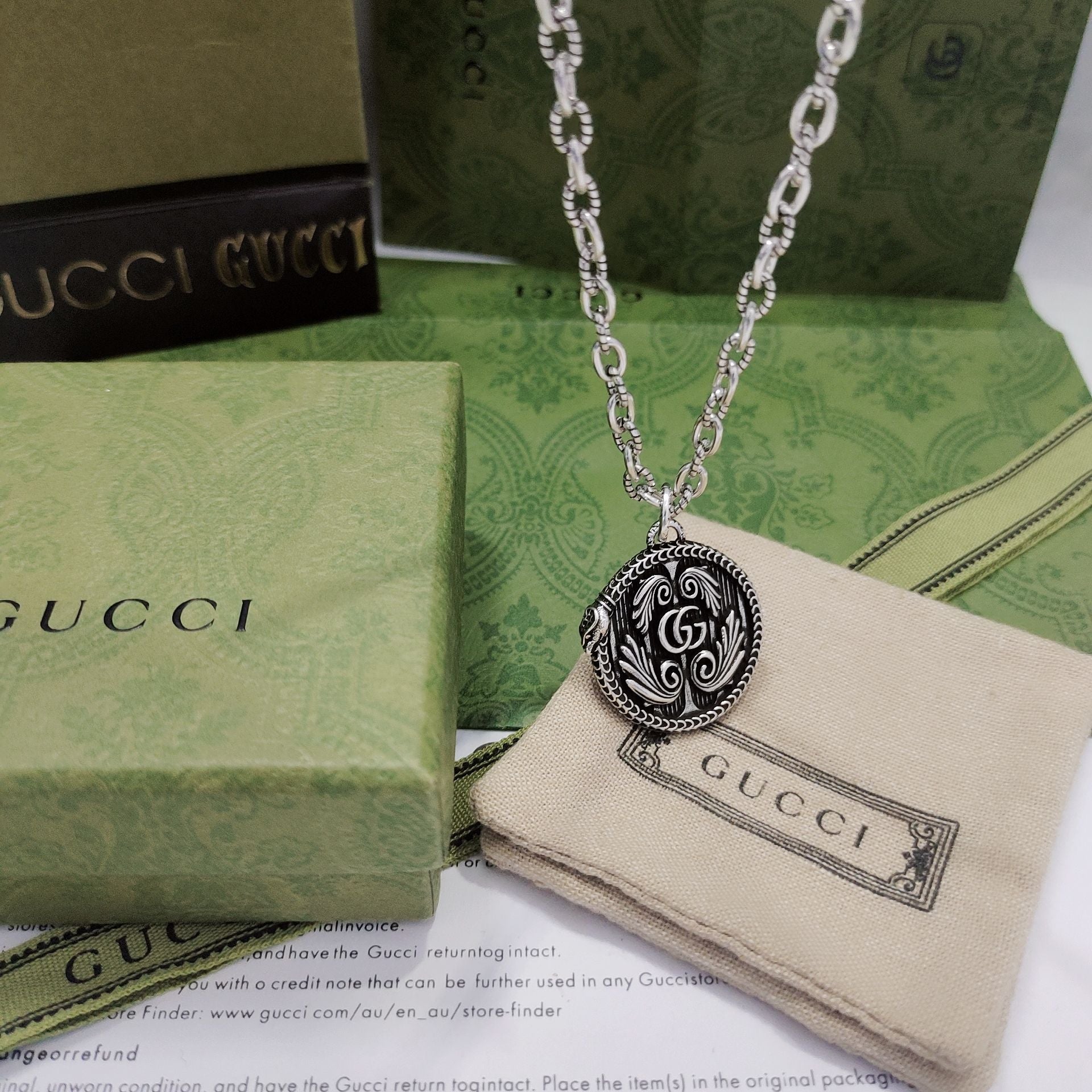 China Replica Gucci Necklaces 57usd Only