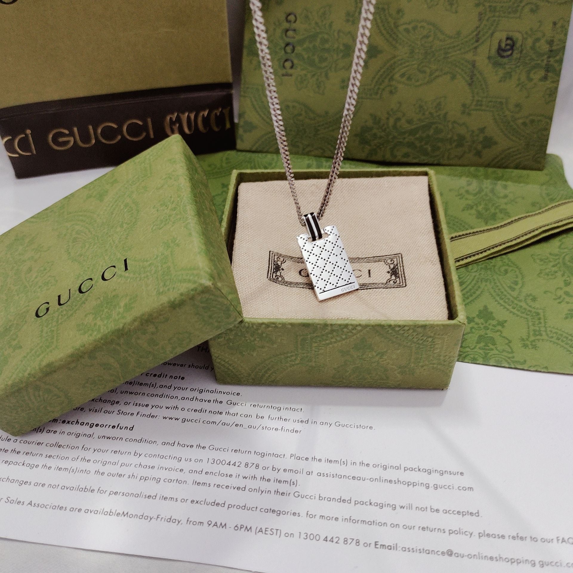 China Replica Gucci Necklaces 45usd Only