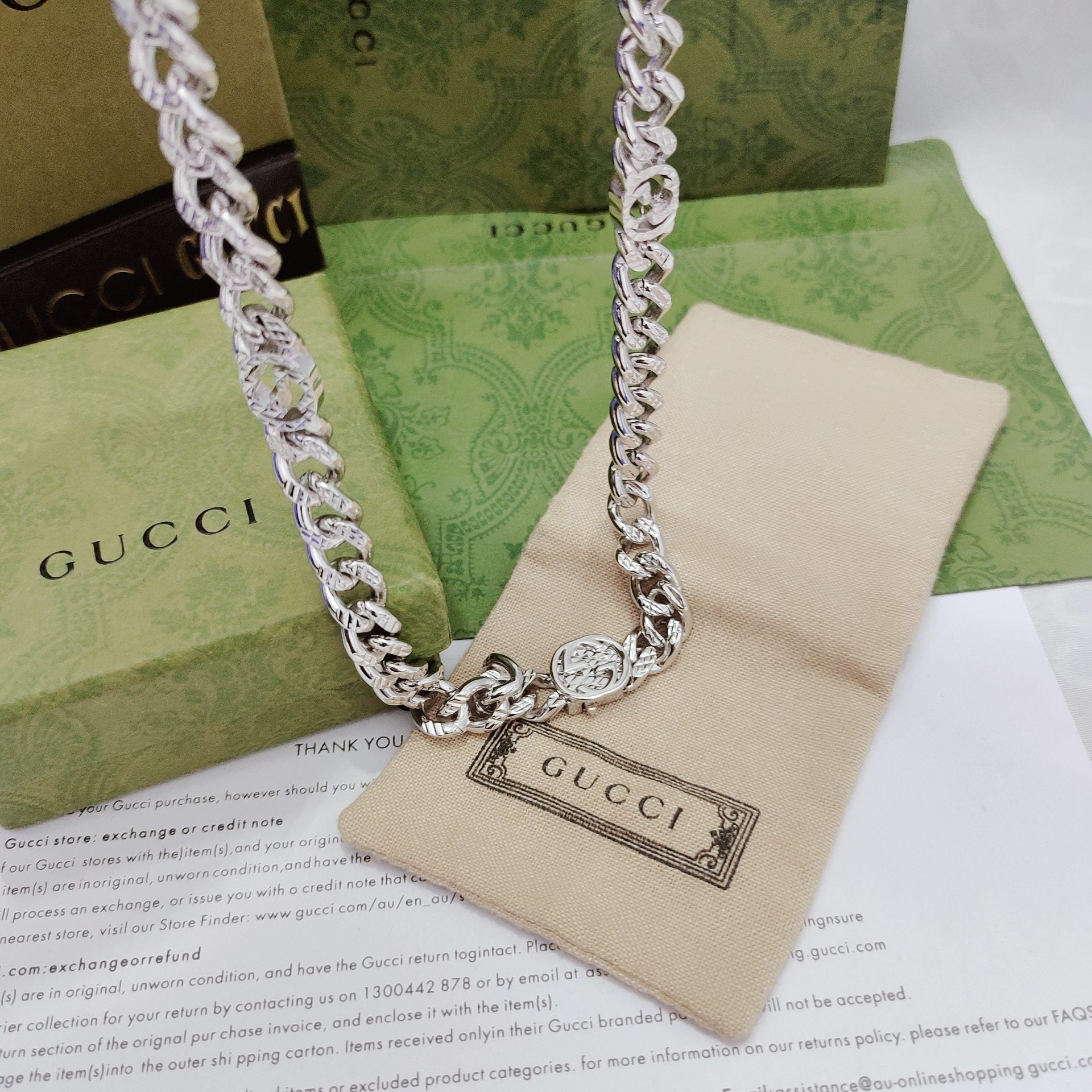 China Replica Gucci Necklaces 75usd Only