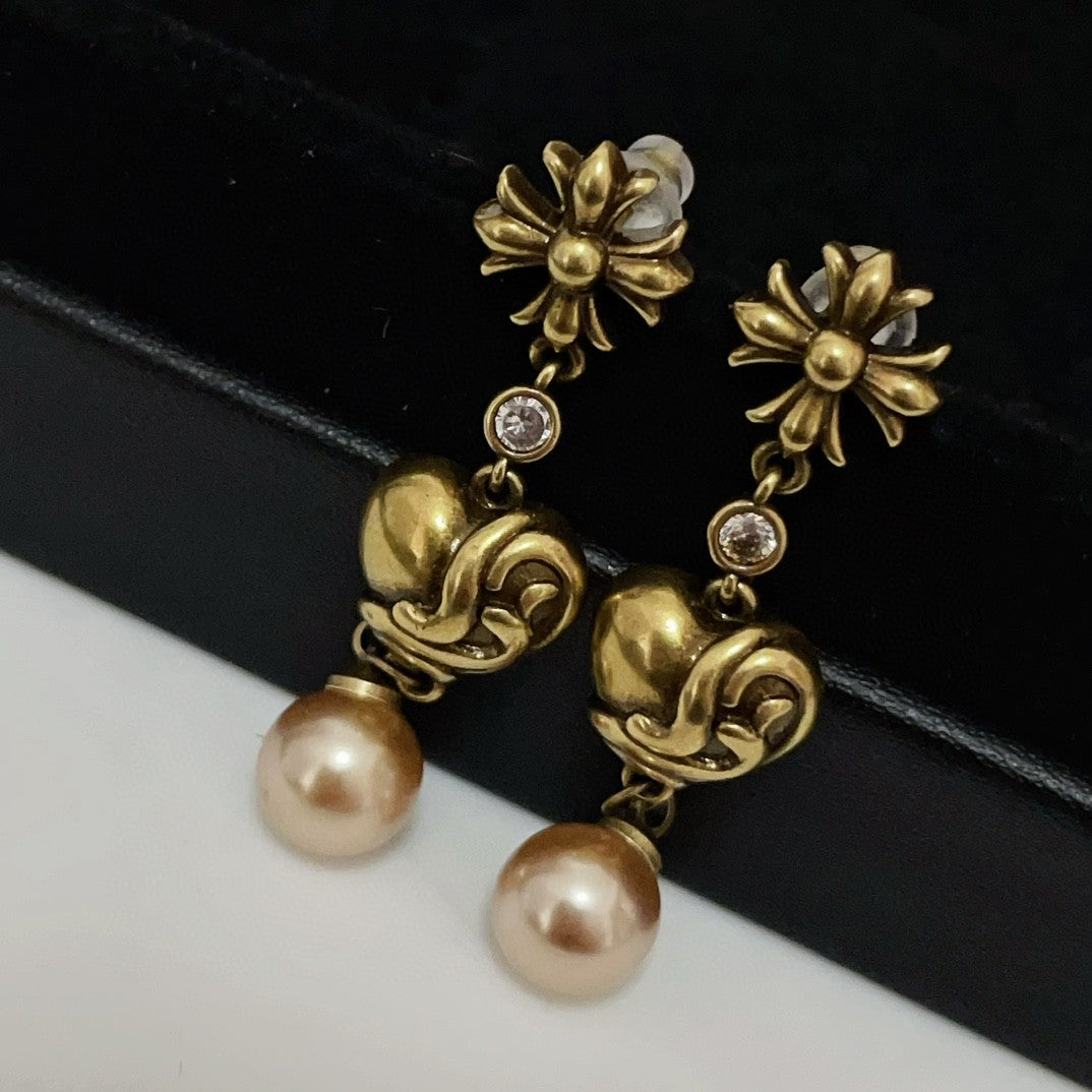 China Replica Chrome Hearts Earrings 42usd Only
