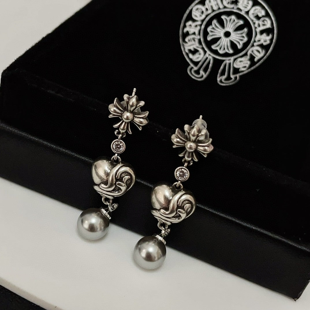 China Replica Chrome Hearts Earrings 42usd Only