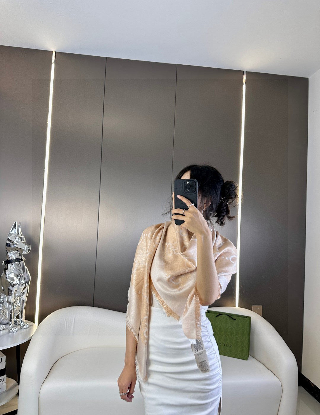 China Replica Gucci Scarf 124usd Only