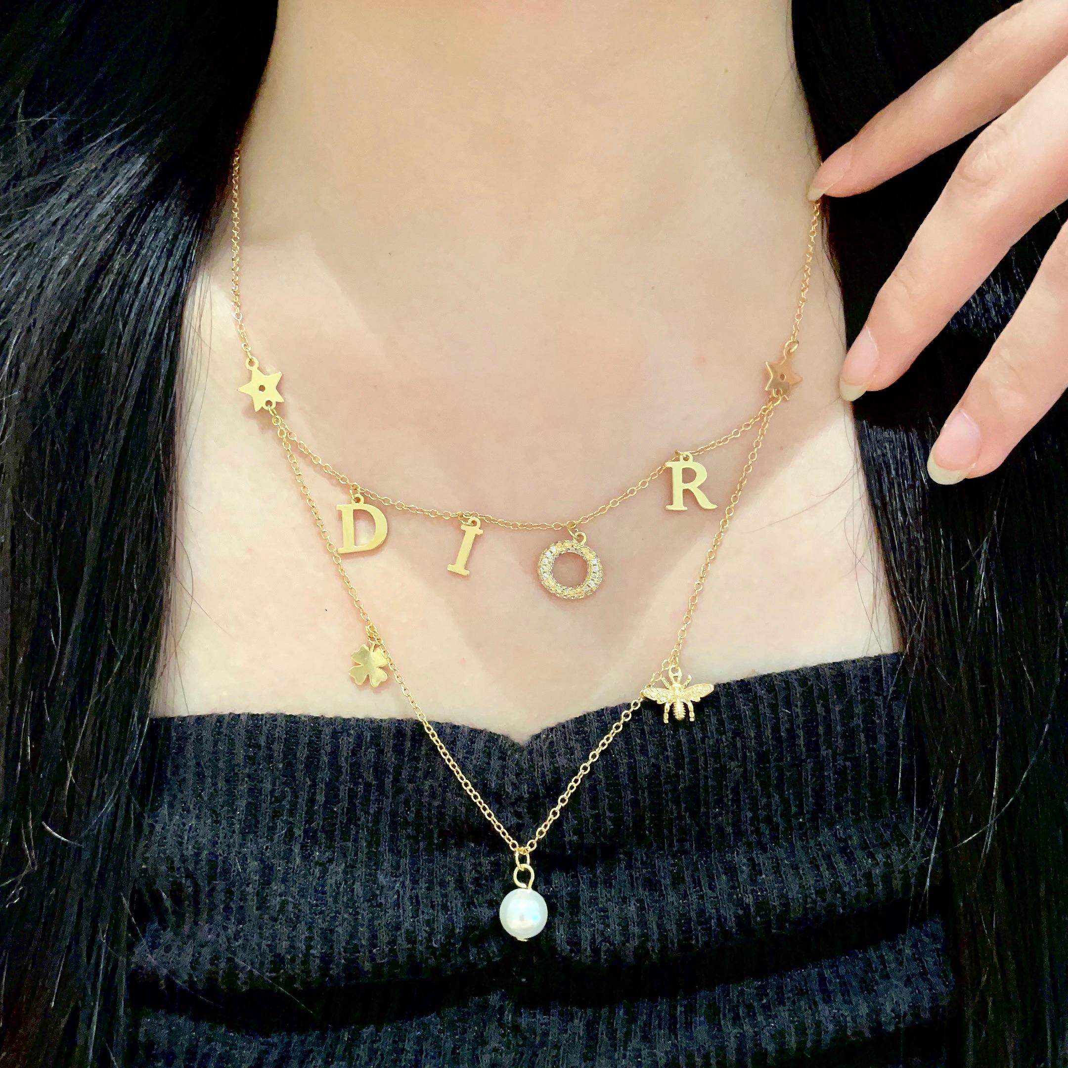 China Replica Dior Necklaces 42usd Only