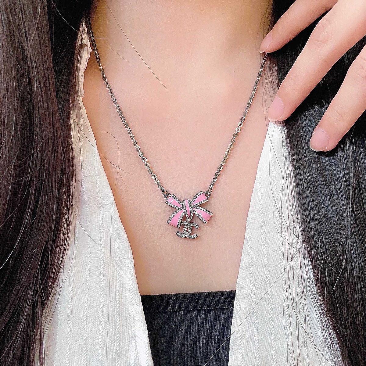 China Replica Chanel Necklaces 45usd Only