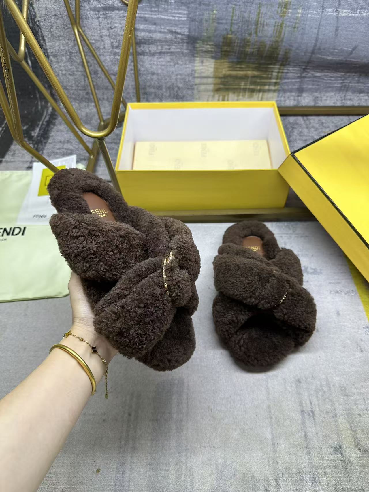 China Replica Fendi Women Shoes 102usd Only