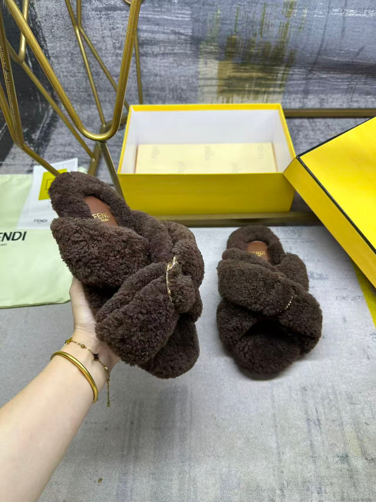 China Replica Fendi Women Shoes 102usd Only