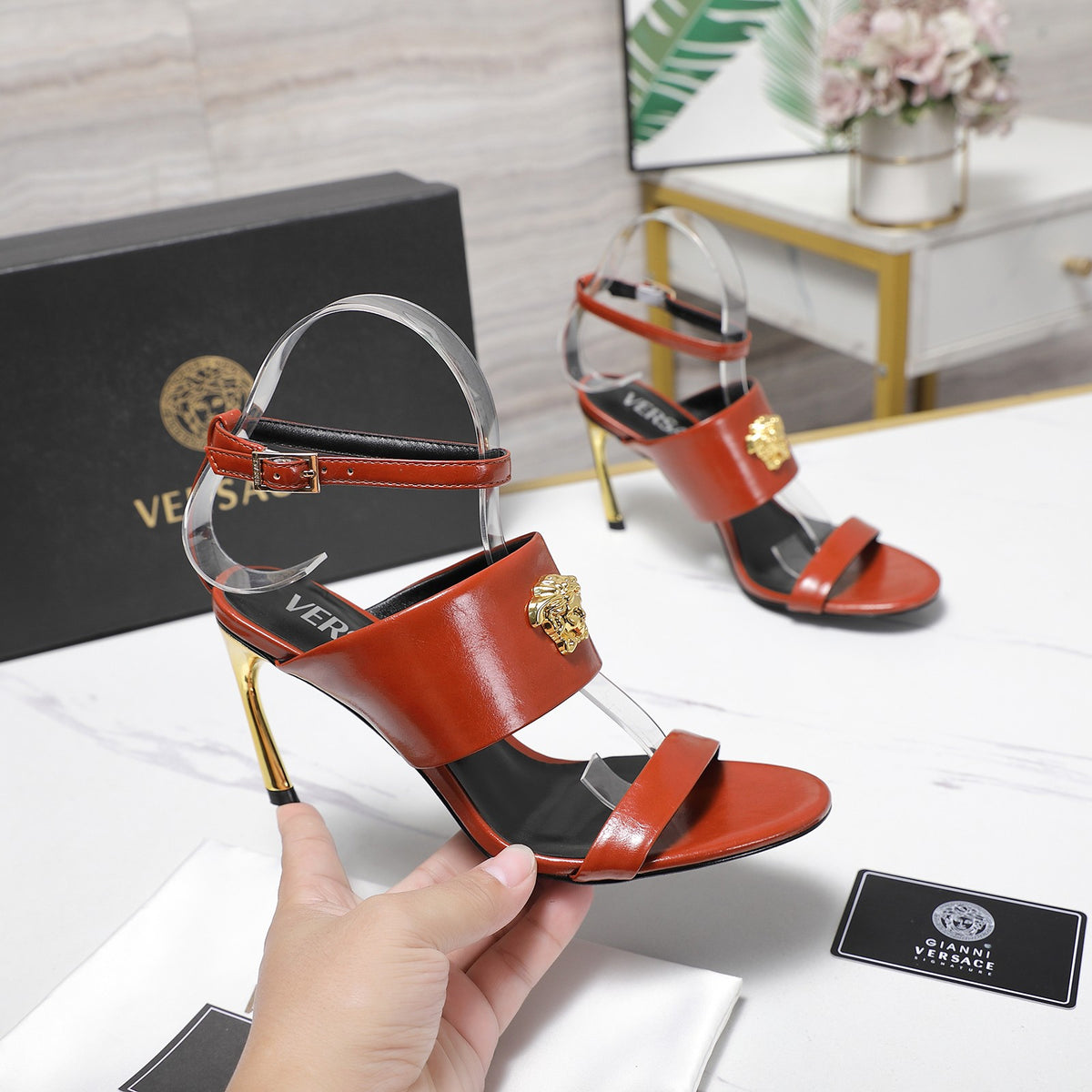 China Replica Versace Women Shoes 105usd Only