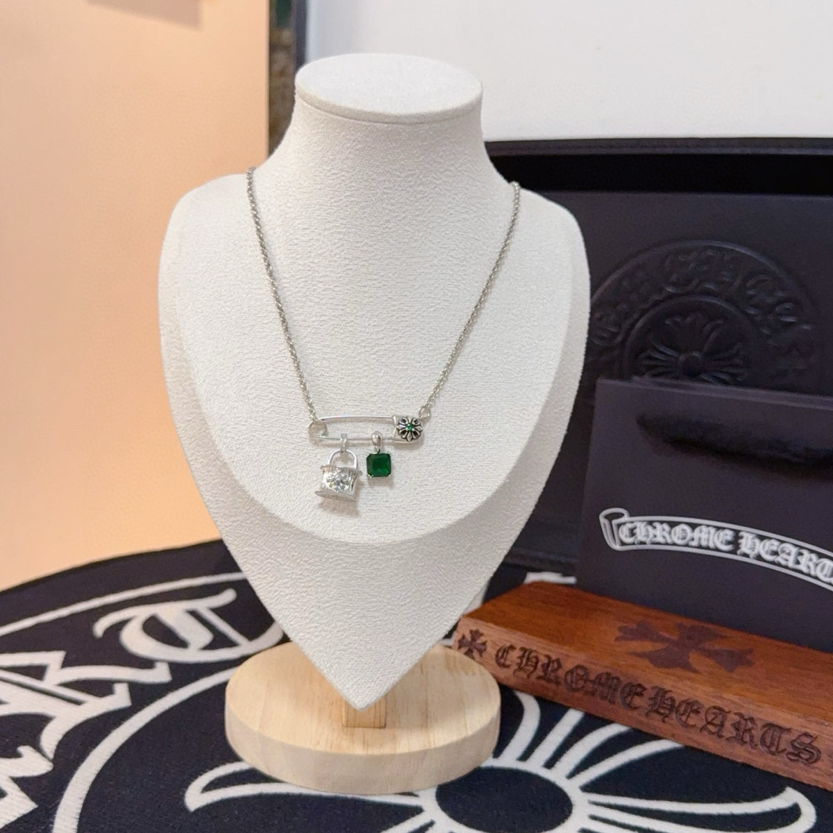 China Replica Chrome Hearts Necklaces 66usd Only