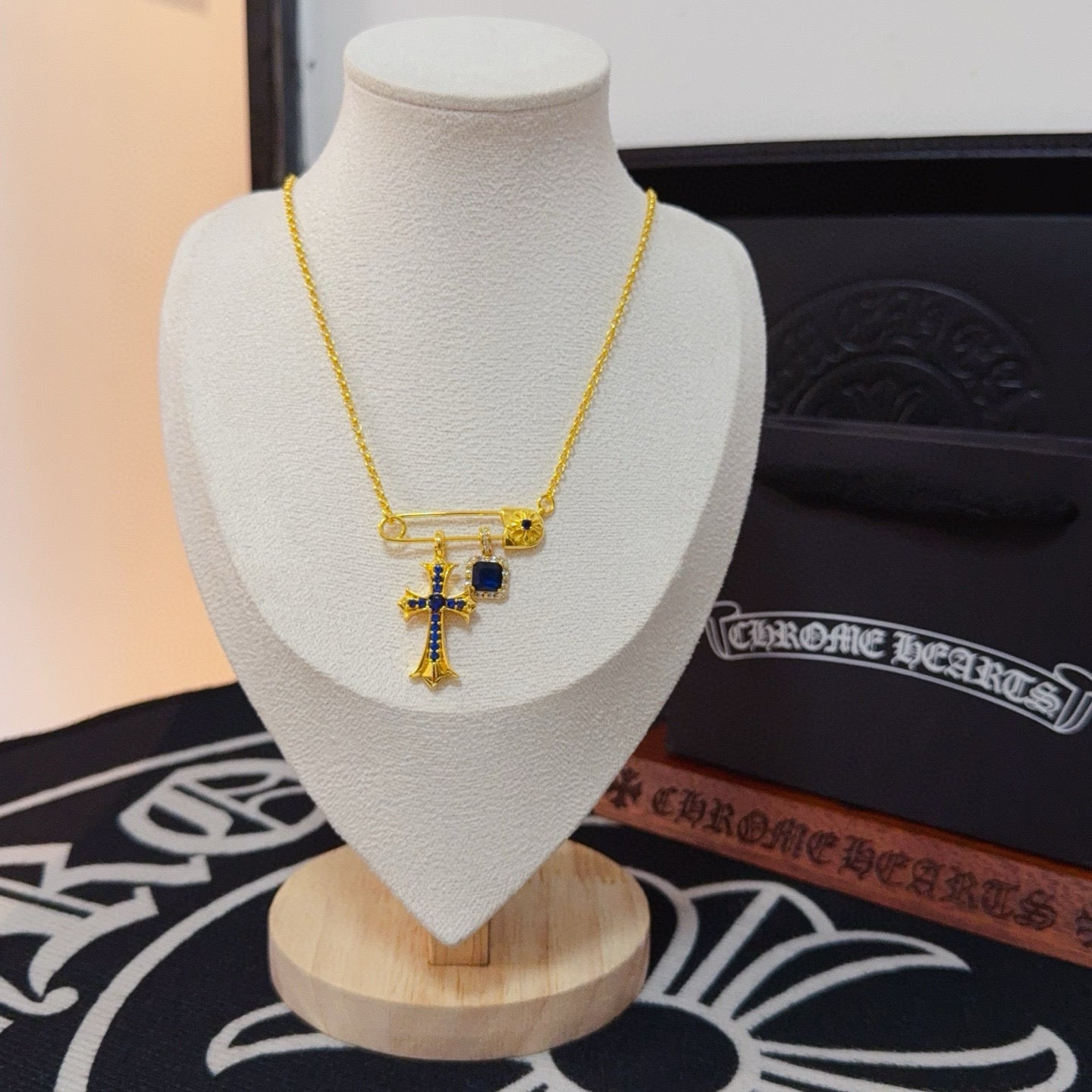 China Replica Chrome Hearts Necklaces 66usd Only