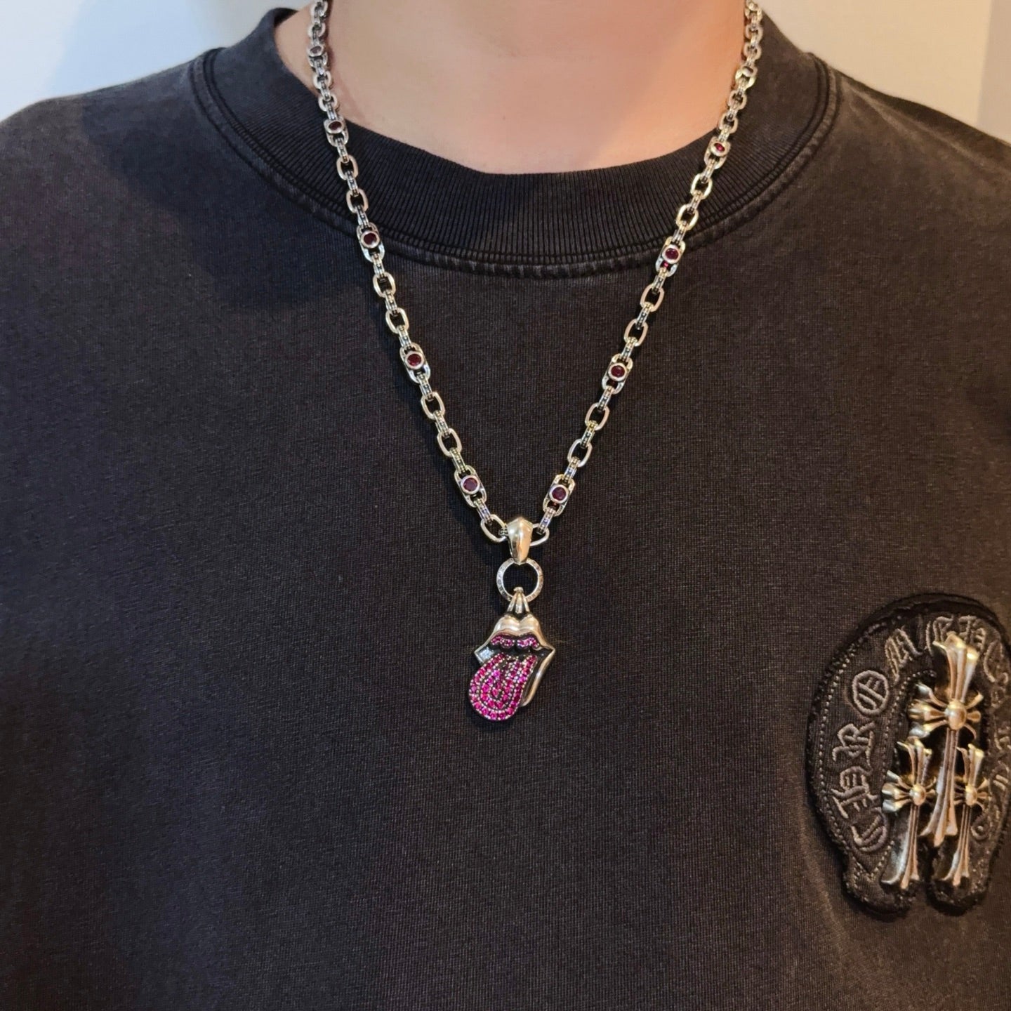 China Replica Chrome Hearts Necklaces 87usd Only