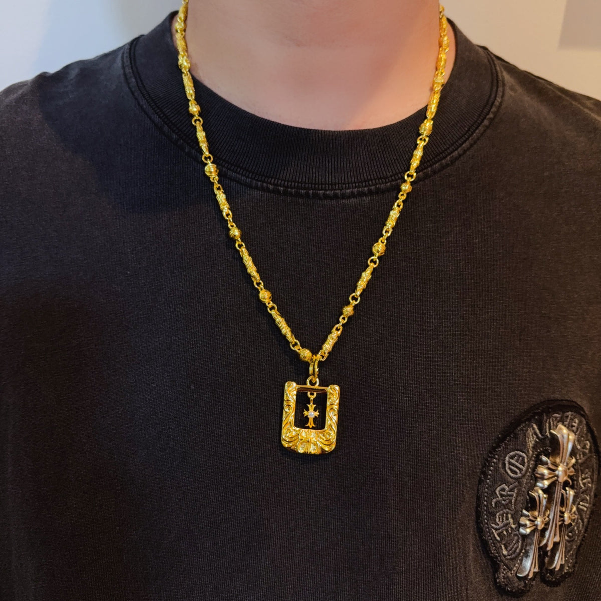 China Replica Chrome Hearts Necklaces 78usd Only