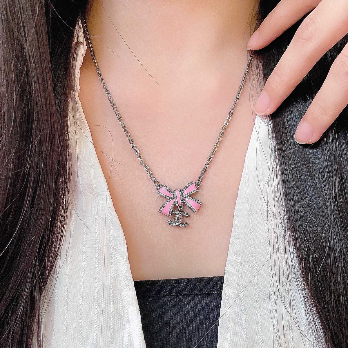 China Replica Chanel Necklaces 45usd Only