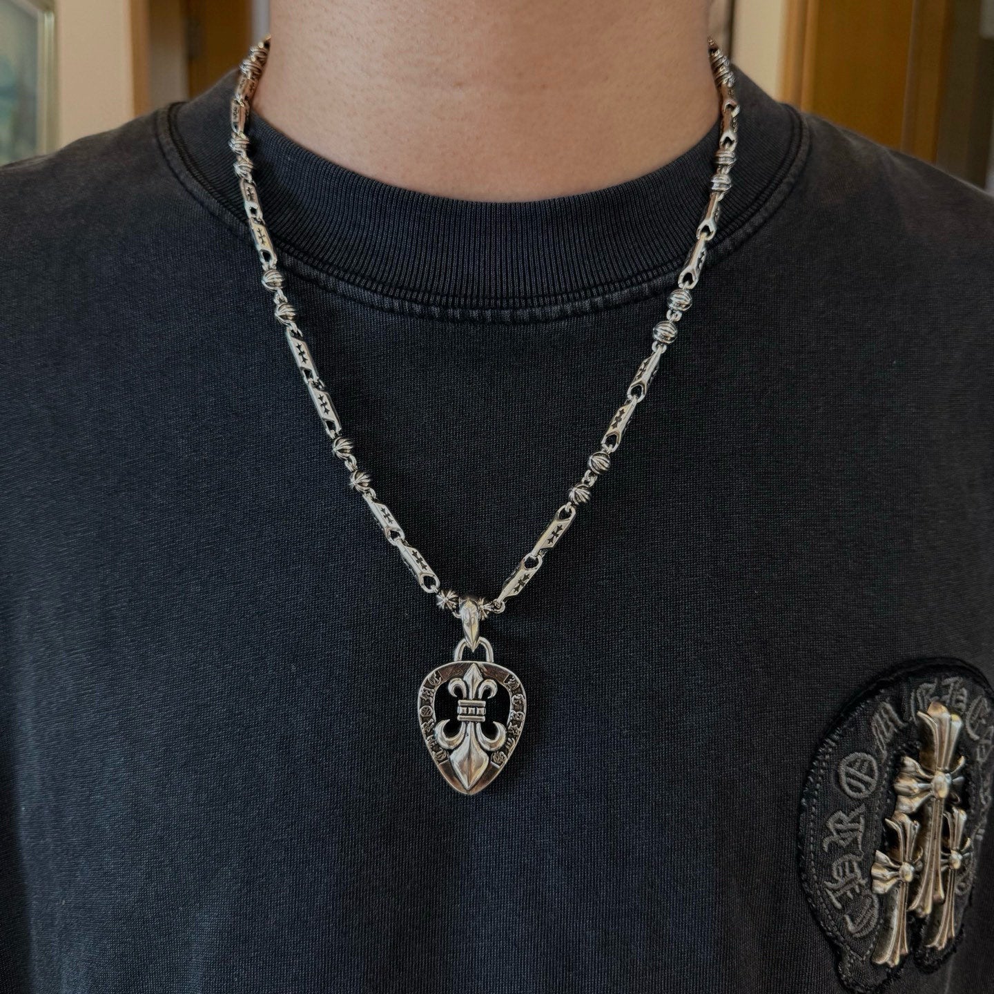 China Replica Chrome Hearts Necklaces 78usd Only