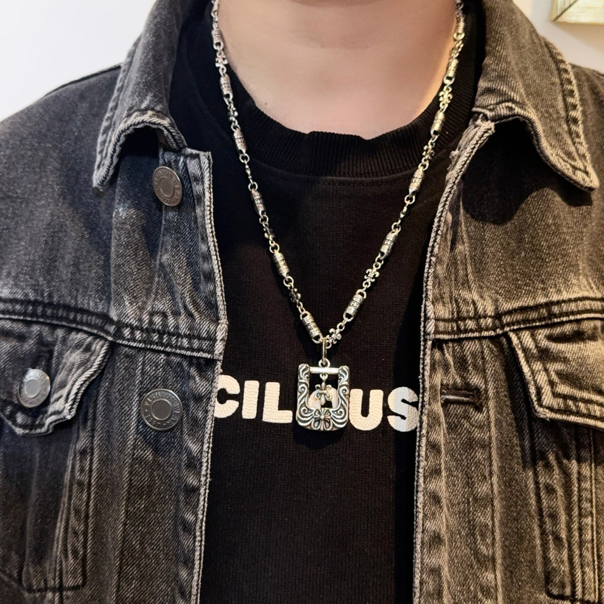 China Replica Chrome Hearts Necklaces 78usd Only