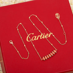 China Replica Cartier Necklaces 96usd Only