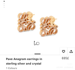 China Replica Loewe Earrings 38usd Only