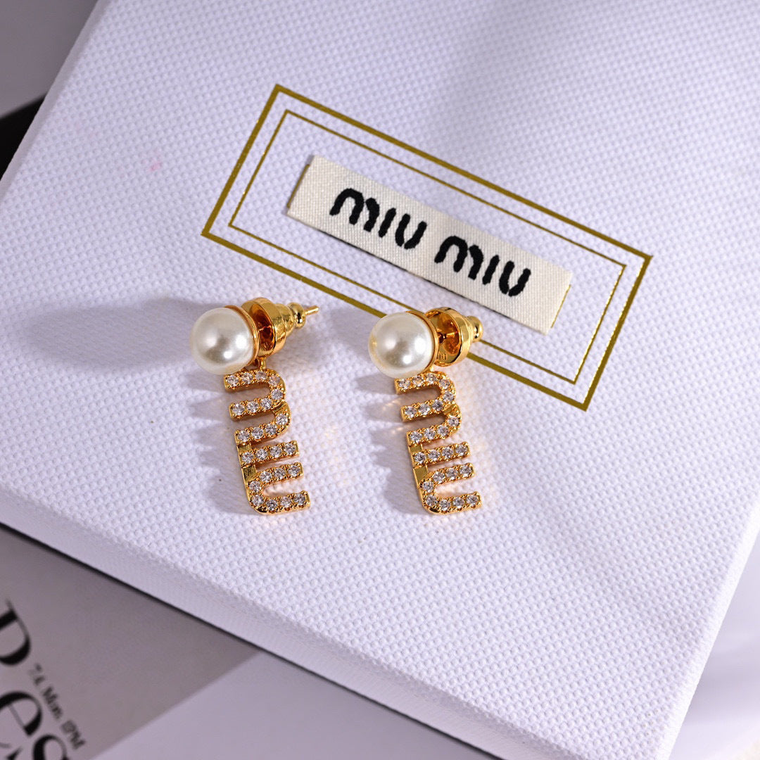 China Replica Miumiu Earrings 22usd Only