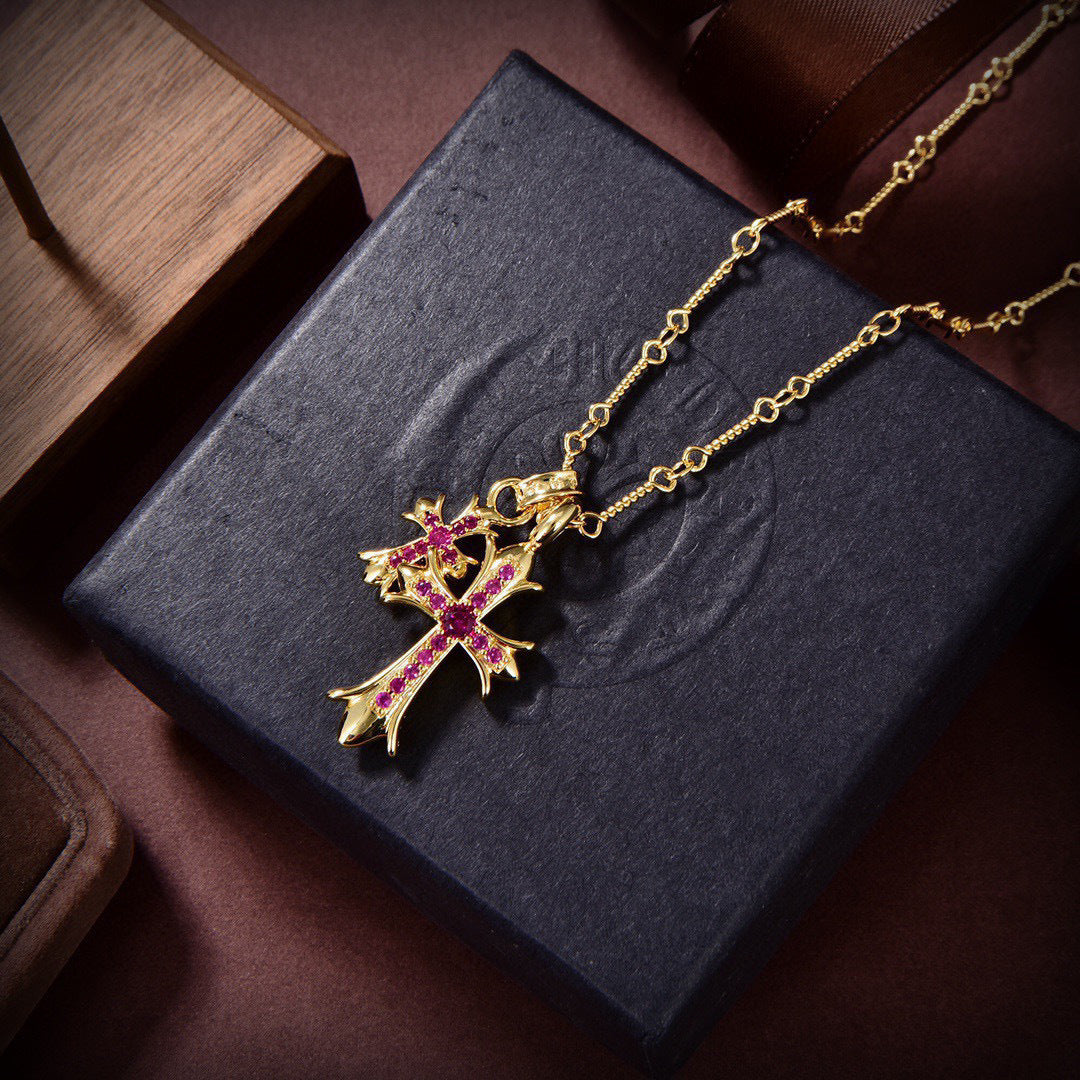 China Replica Chrome Hearts Necklaces 36usd Only