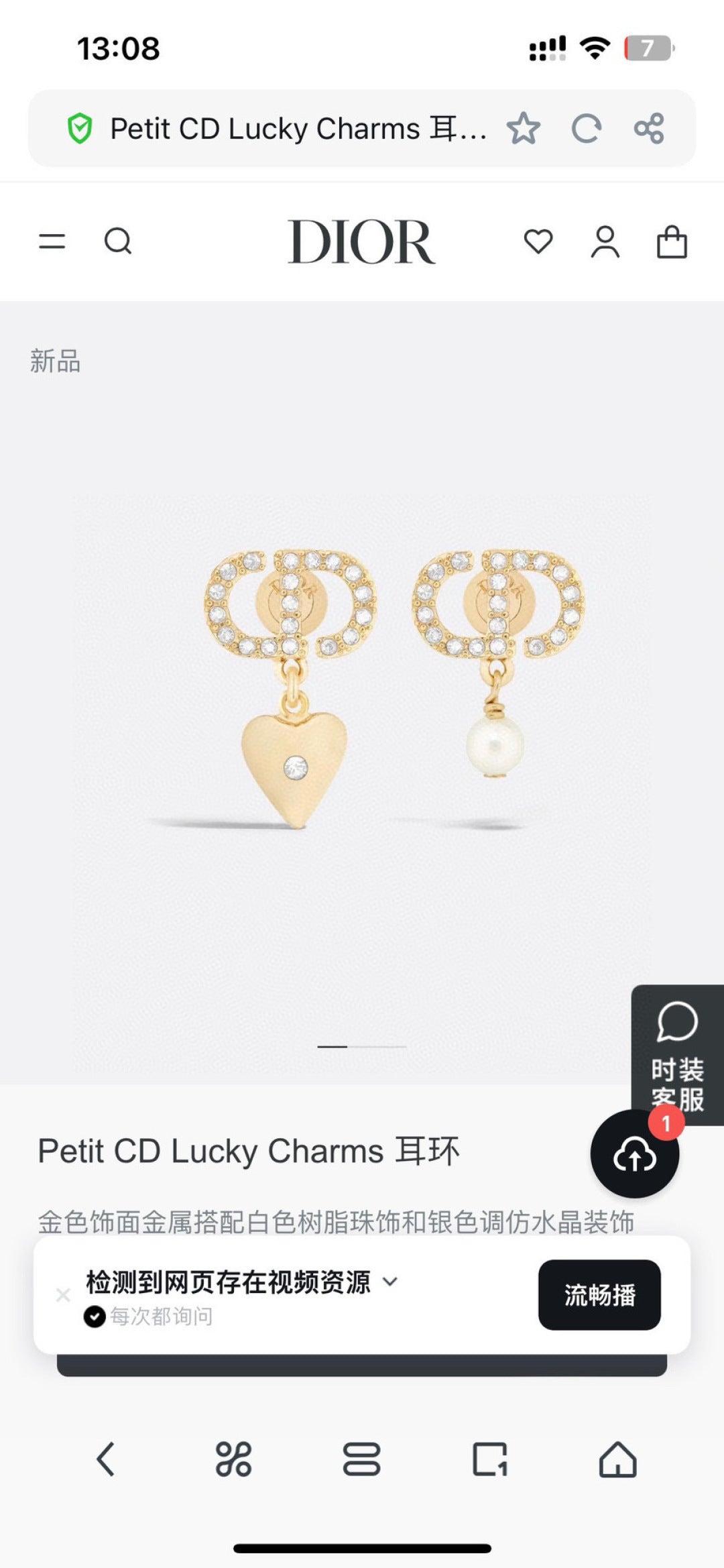 China Replica Dior Earrings 22usd Only