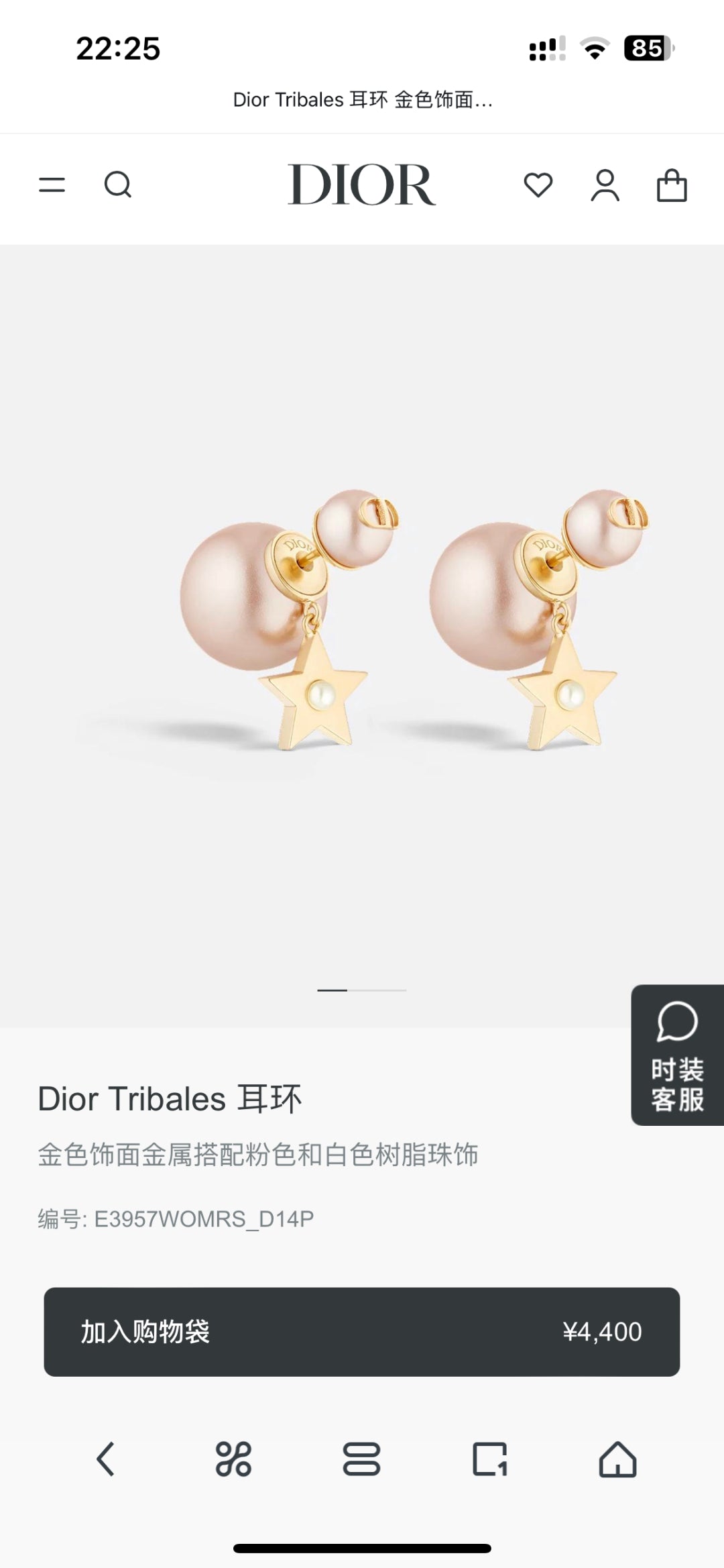 China Replica Dior Earrings 25usd Only