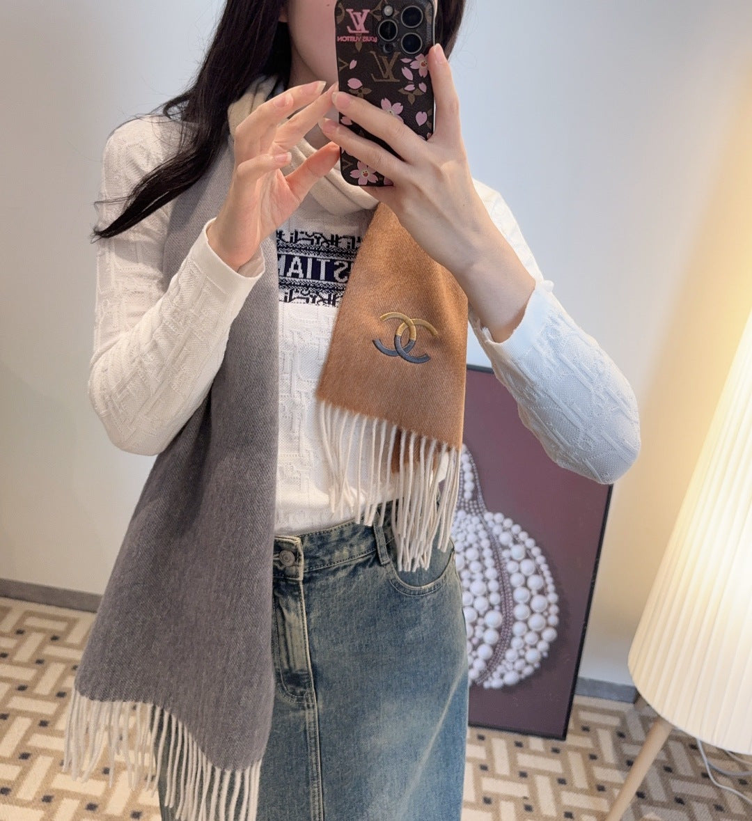 China Replica Chanel Scarf 52usd Only