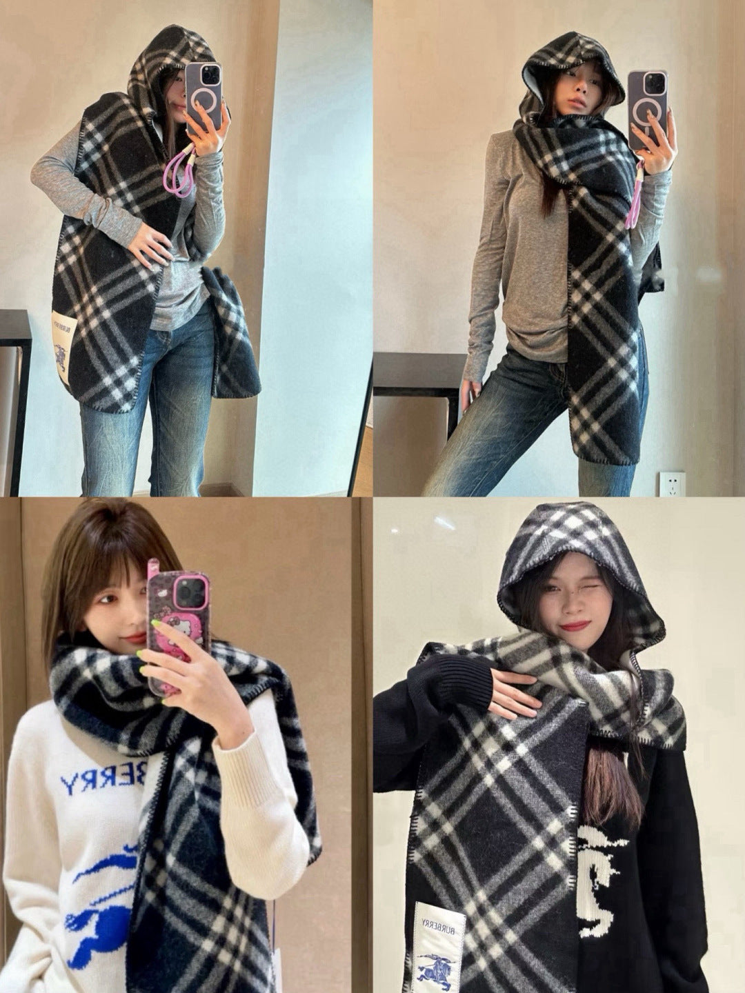 China Replica Burberry Scarf 70usd Only