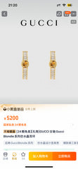 China Replica Gucci Earrings 24usd Only