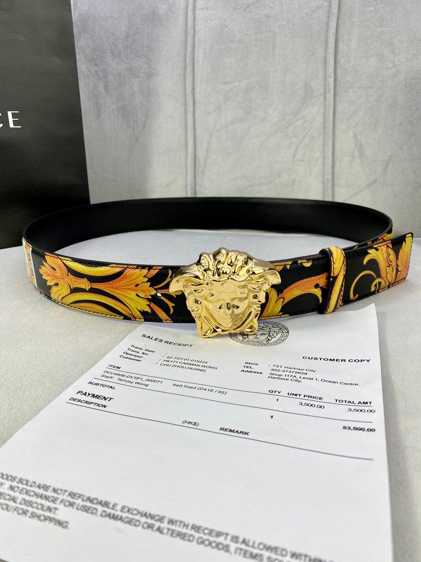 China Replica Versace Belts 56usd Only