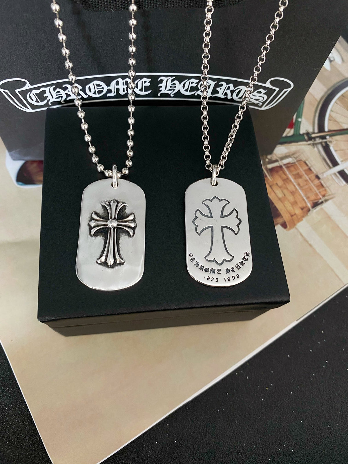 China Replica Chrome Hearts Necklaces 42usd Only