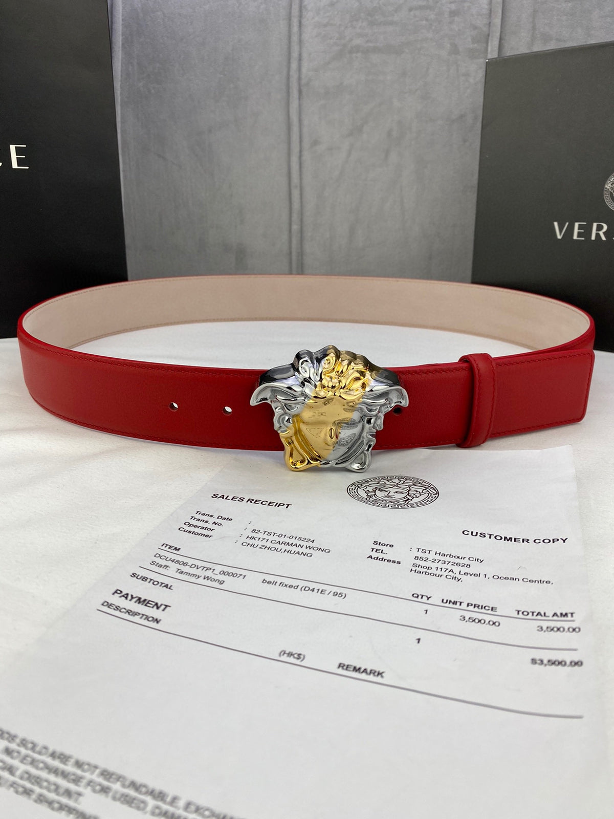 China Replica Versace Belts 59usd Only