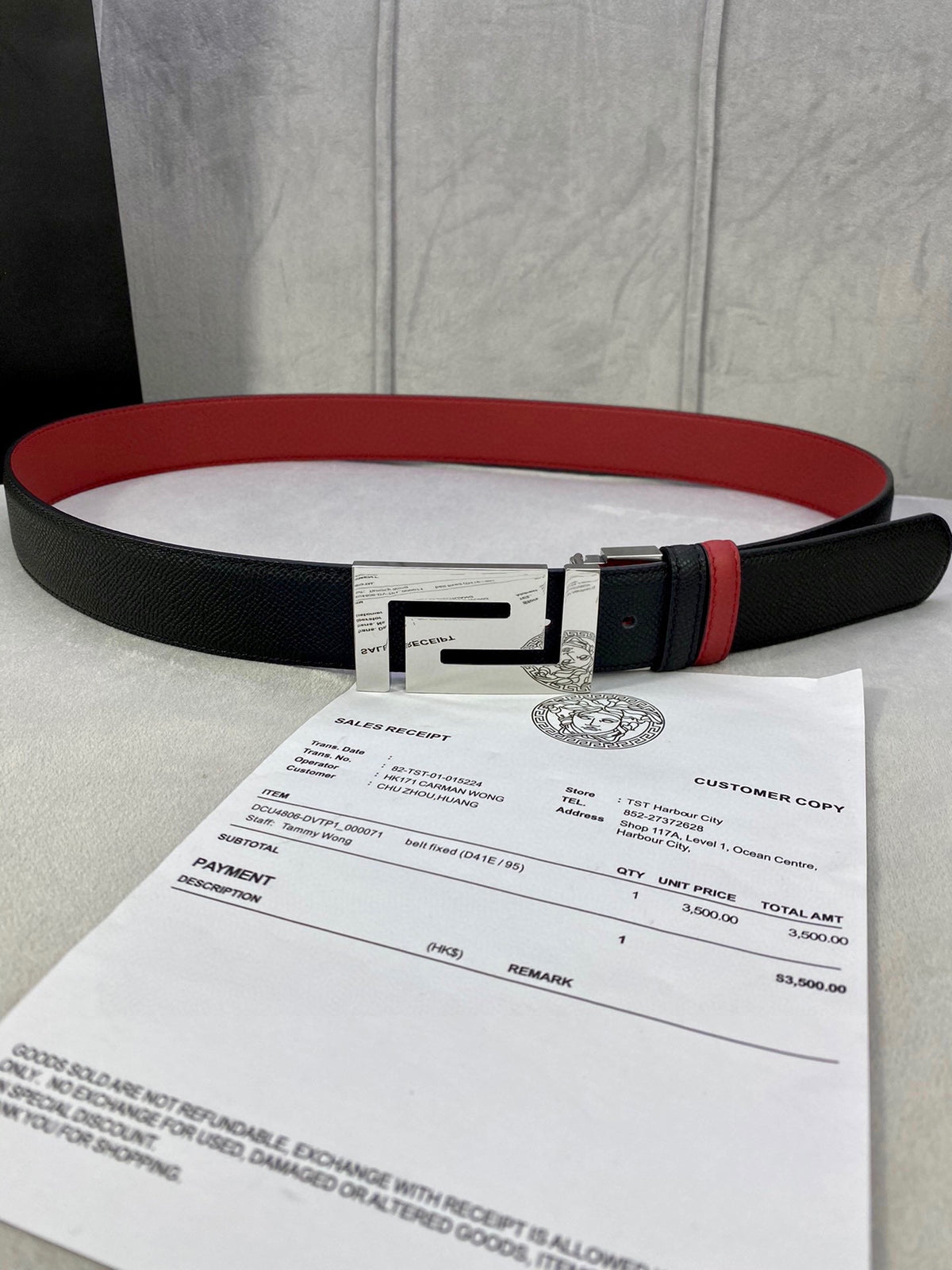China Replica Versace Belts 56usd Only