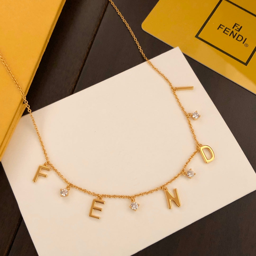 China Replica Fendi Necklaces 33usd Only