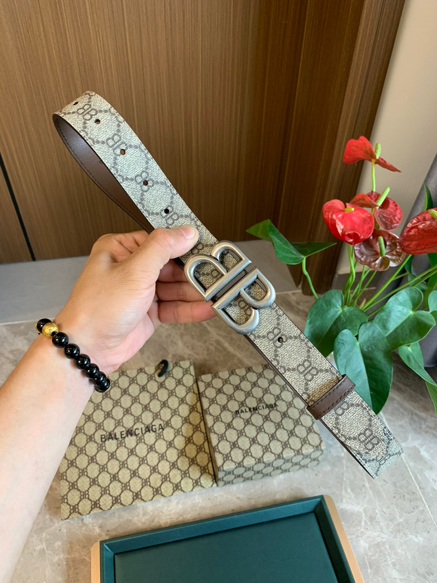 China Replica Balenciaga Belts 52usd Only
