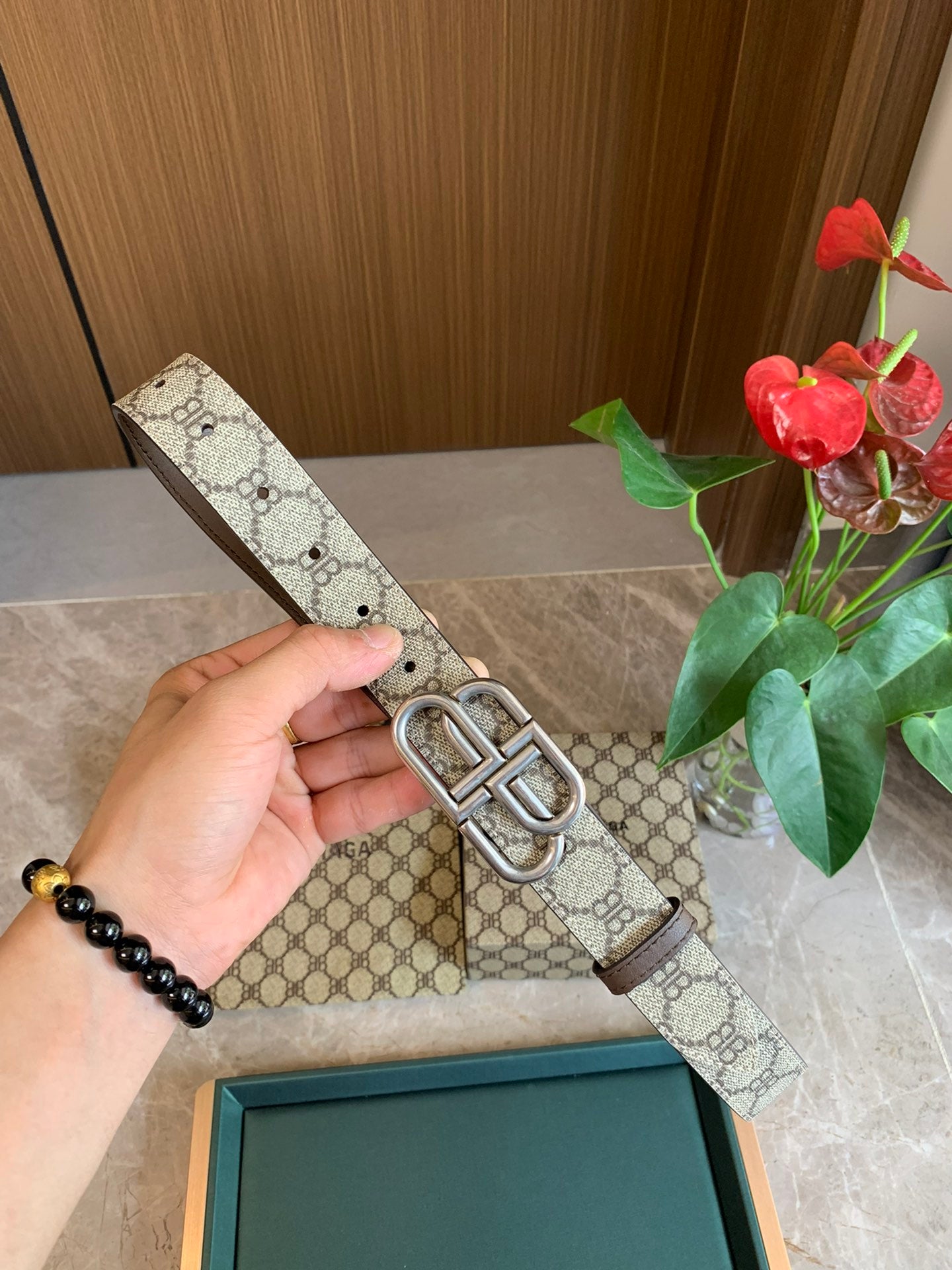 China Replica Balenciaga Belts 52usd Only